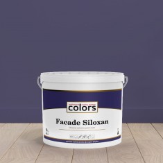 Colors Facade Siloxan – матовая cилоксановая фасадная краска 9L.